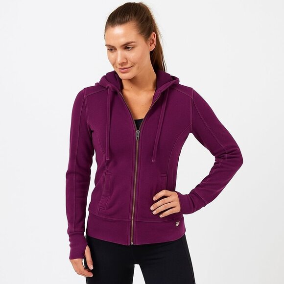 Kuhl Full Zip Hoodie Purple Women Medium Long Sleeve Outdoor Layer Performance - Picture 1 of 16